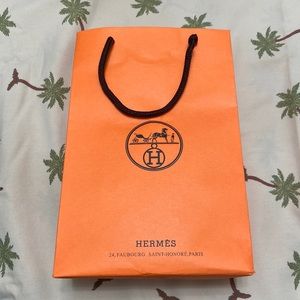 Hermes gift bag